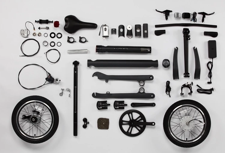 Mi велосипед QiCYCLE Мониторинг потребления калорий xiaomi в Бангладеш складной электрический велосипед ЕС