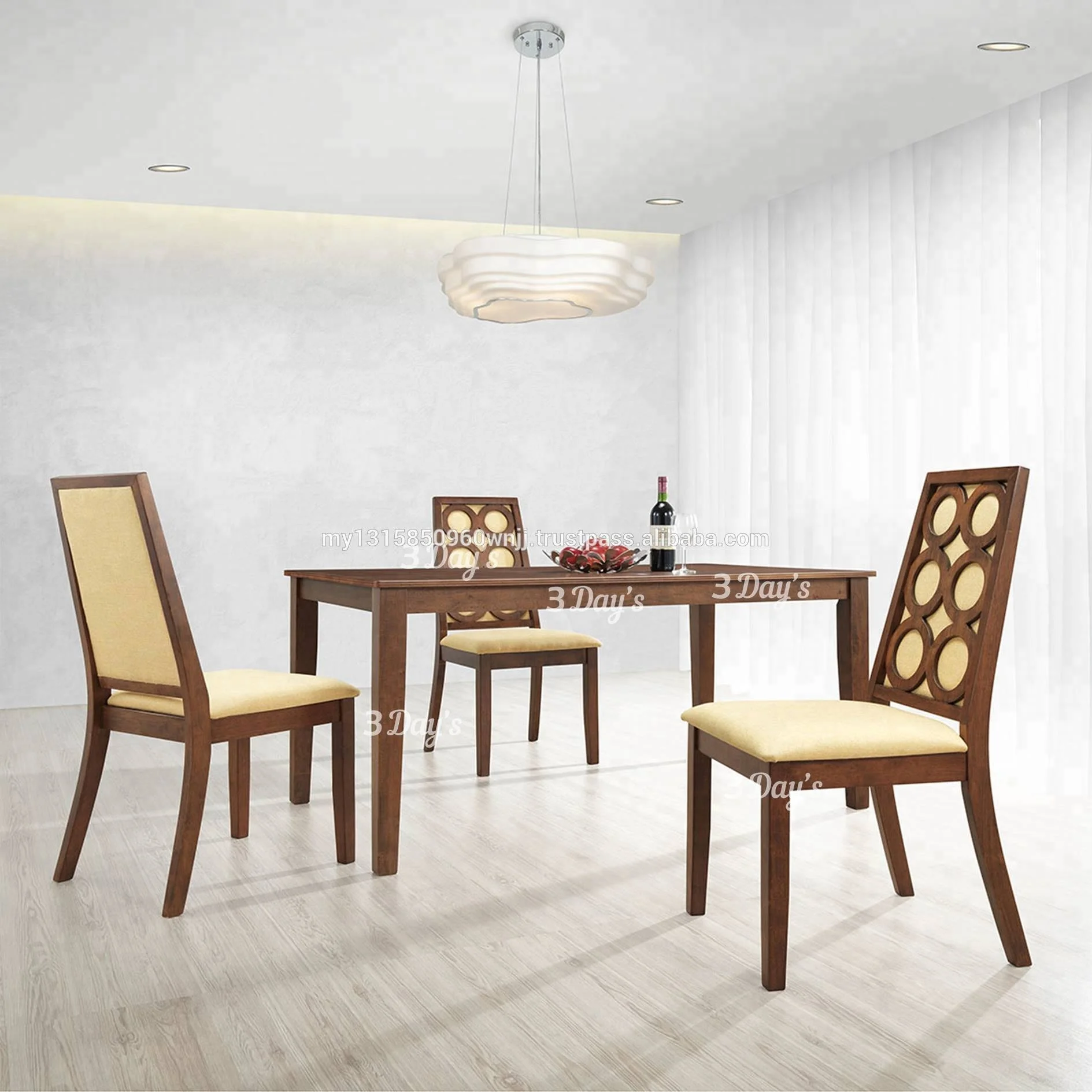 Modern Wooden Dining Room Set With Dining Table And Fabric Dining Chair Buy Dining Room Sets Dining Table Set Classic Dining Room Sets Product On Alibaba Com