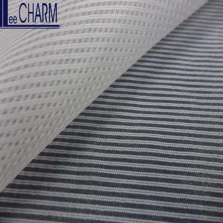 
 LCSH087 модная ткань в полоску из органзы 100% полиэстер  