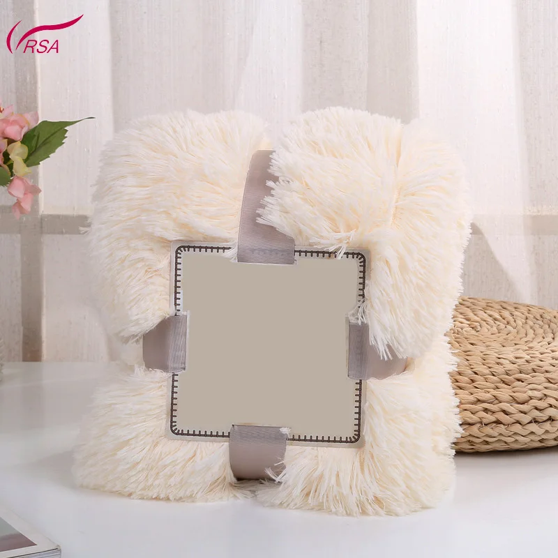super soft white throw blanket