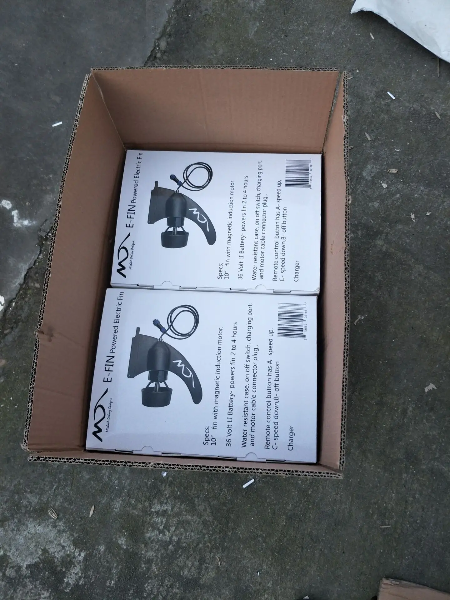 High Power Electric Fin Stand Up Paddle Fin Powerful Kayak Motor