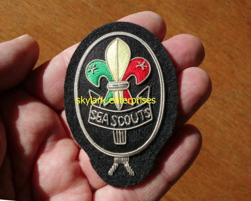 Sea Scouts Cap Badges Hand Made Silver 