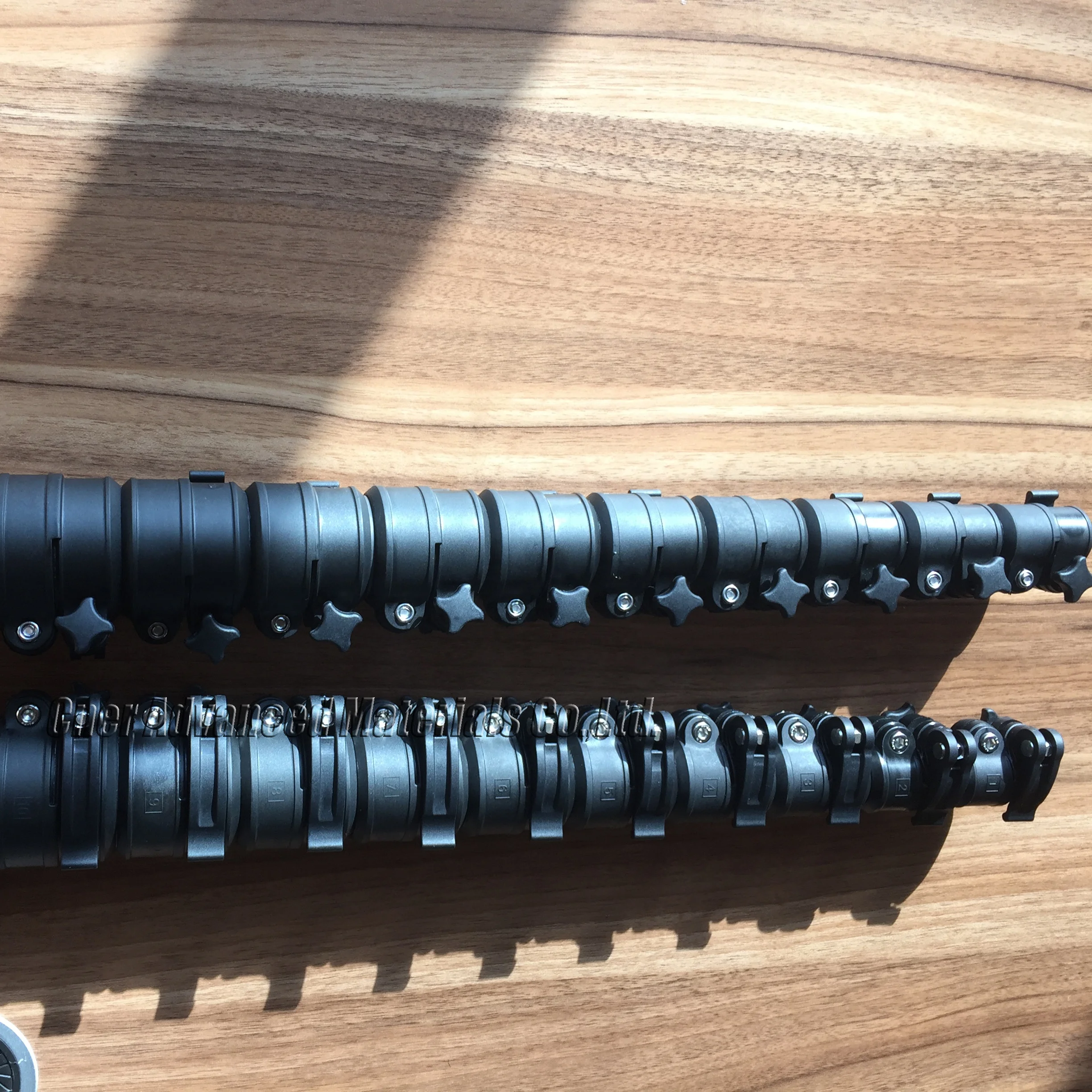 8m-23m Telescopic Mast Durable Carbon Fiber Inspection Pole