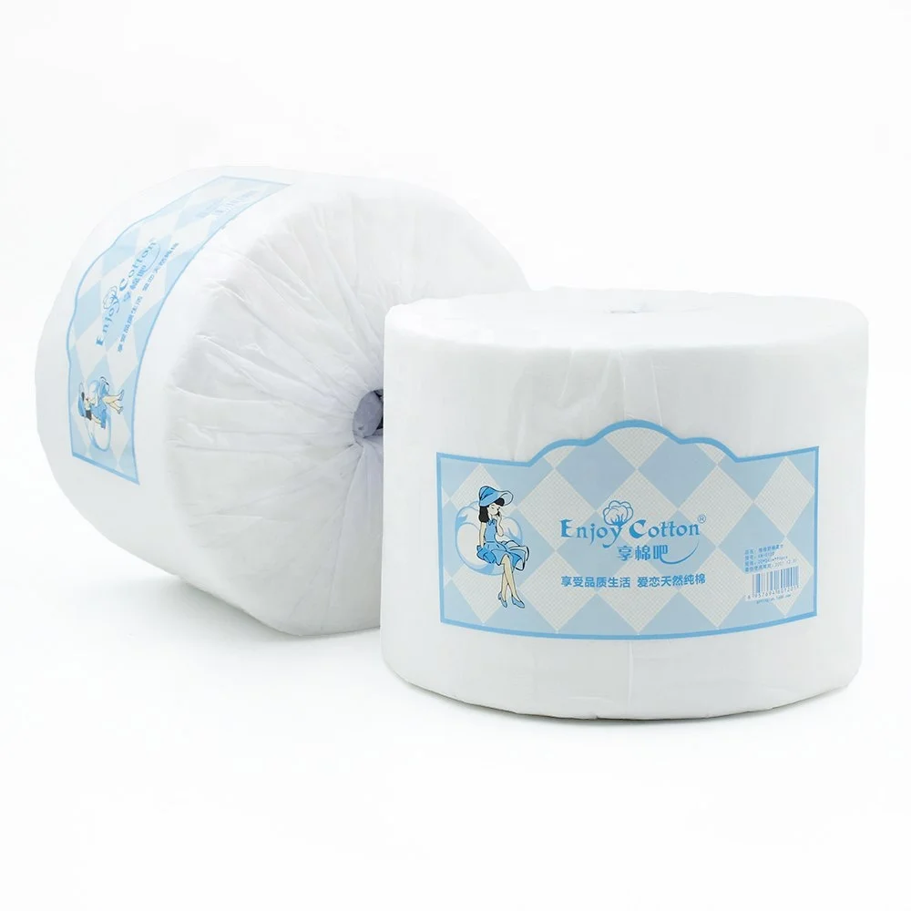 100% Cotton Disposable Cheap Small disposable nonwoven face towel roll