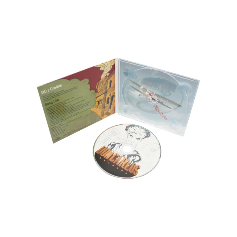 Customized CD / DVD Digipack Design with Spider Hub Package