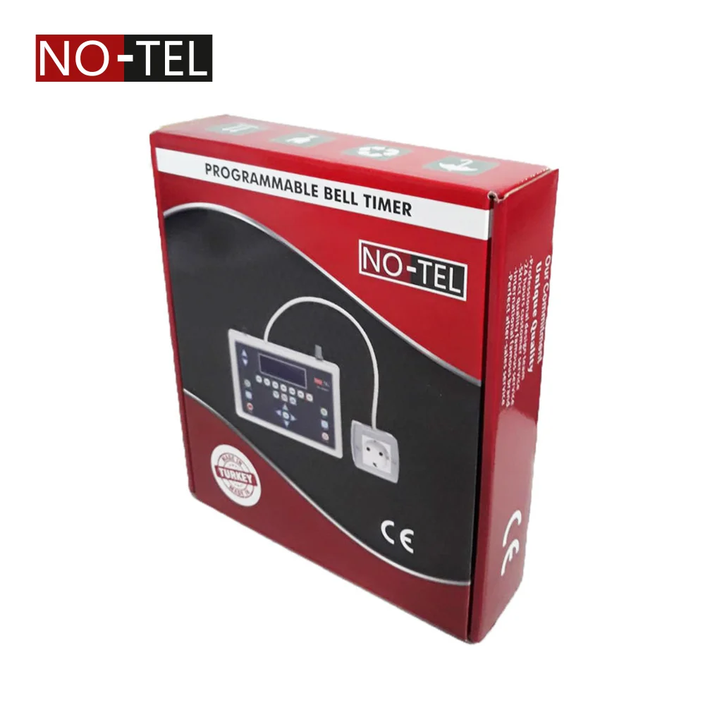 
 Программируемый школьный звонок с дистанционным управлением Notel NOT ZS2K  