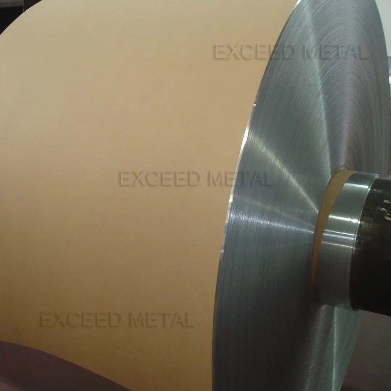 Factory Competitive Price Professional Kraft Paper Coated Embossed Aluminum Coil