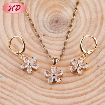Wholesale Cheap Jewellery Latest Best Selling 18k Gold Plated Dubai Earring,Pendant,Necklace Jewelry Sets