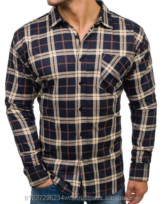 Fancy Design Soft Textile Men Shirt 