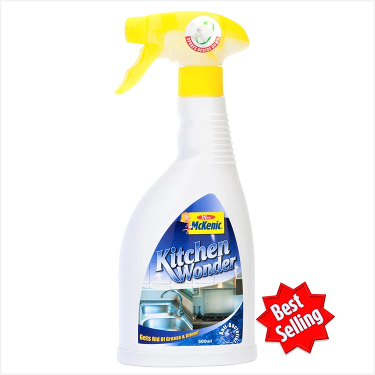 cleaning agents in kitchen