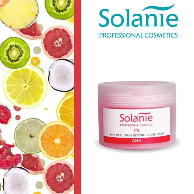 Solanie Aha Peel Skin Restructure Mask 100ml Skin Brightening Whitening