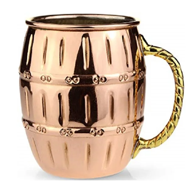 coffee beer tea mugs/ authentic hammered copper moscow mule mug