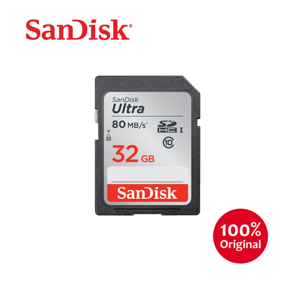 Карта памяти sandisk ultra 32 гб