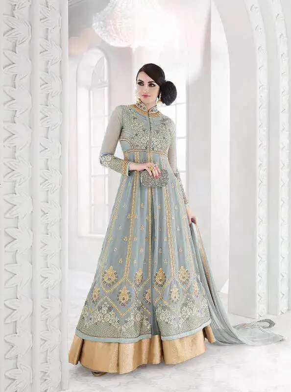 designer anarkali gown