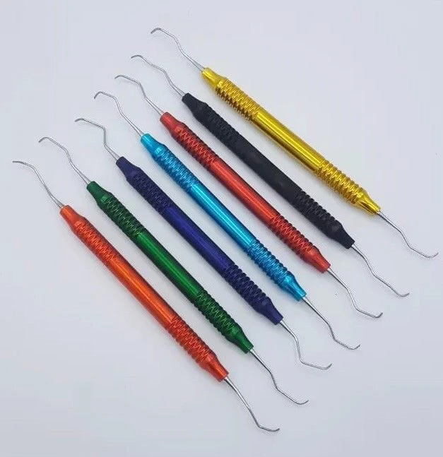 Dental Gracey Curette Hygiene Periodontal Scaling Root Planing Cavity