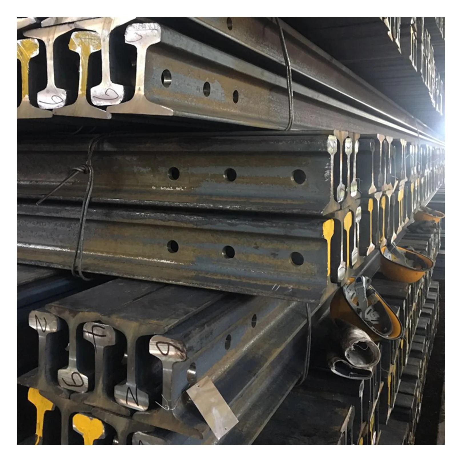 U75v Rail Steel U71Mn Heavy Rail 60kg Guard Rail