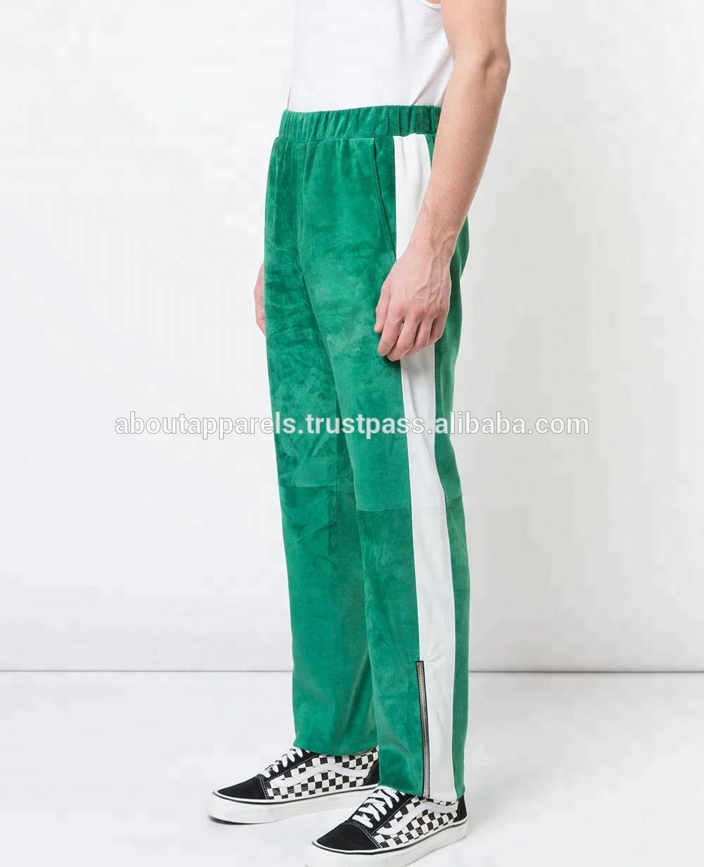 Custom 100% Genuine Suede Leather Pants 