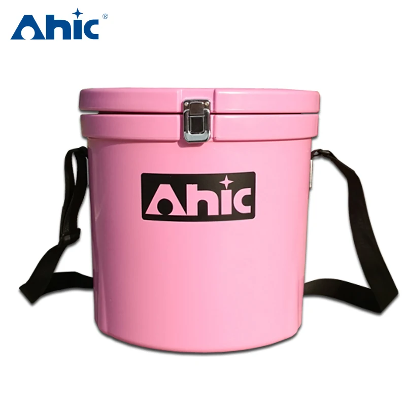 AHIC Insulation Small 12qt Portable Round Roto Mold Ice Chest