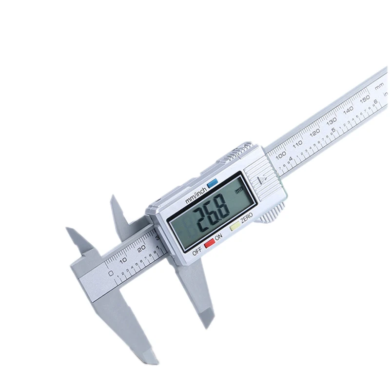 6" Vernier Caliper LCD Electronic Digital Gauge Stainless Micrometer vgh 