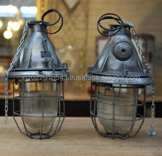 Klooster Meyella op vakantie Industrial Antique Iron And Glass Pendant Light - Buy Metal Frame Lights,Vintage  Industrial Lighting,Long Drop Ceiling Lights Product on Alibaba.com