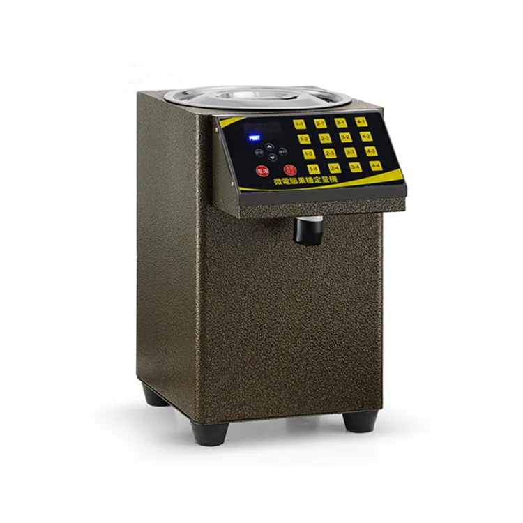Details about   Syrup Dispenser Machine Automatic Fructose Dispenser for milktea shop restaurant 