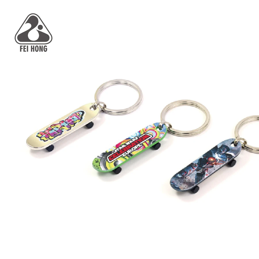 Round Custom Brand Keychain with Bottle Opener Design - Fei Hong Five  Metals Wares Co, Ltd