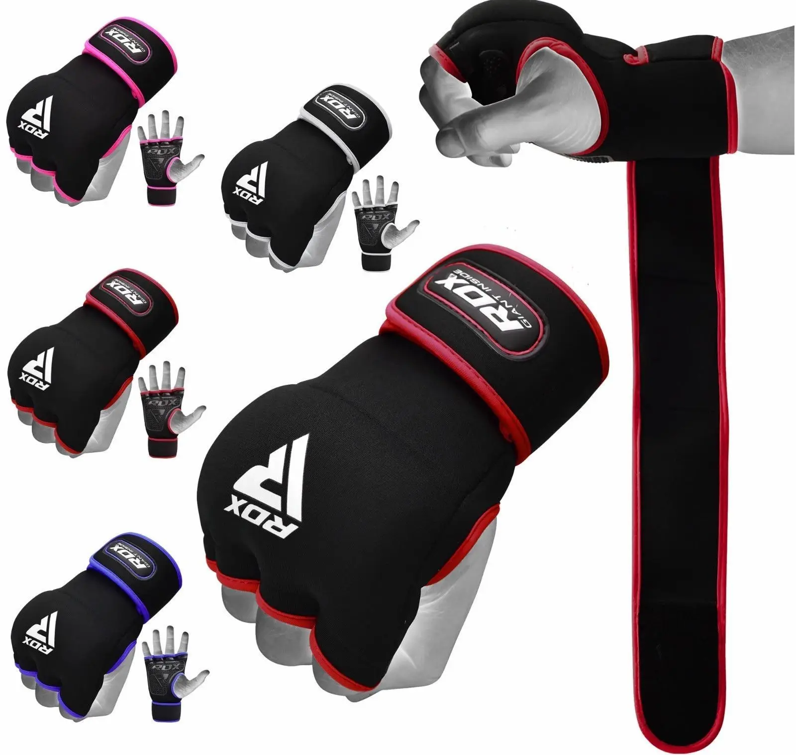 Gel Bandages MMA boxing INNER Quick Hand Wraps Gloves straps Quality stuff 