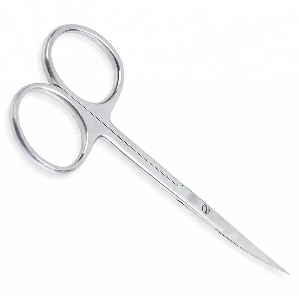 Оптовая продажа высококачественные ножницы для ногтей кутикулы изогнутые Острые Ножницы из нержавеющей