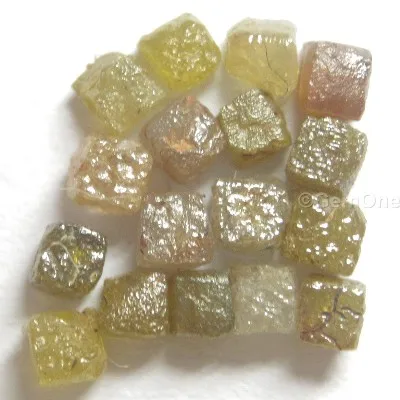 loose rough diamonds