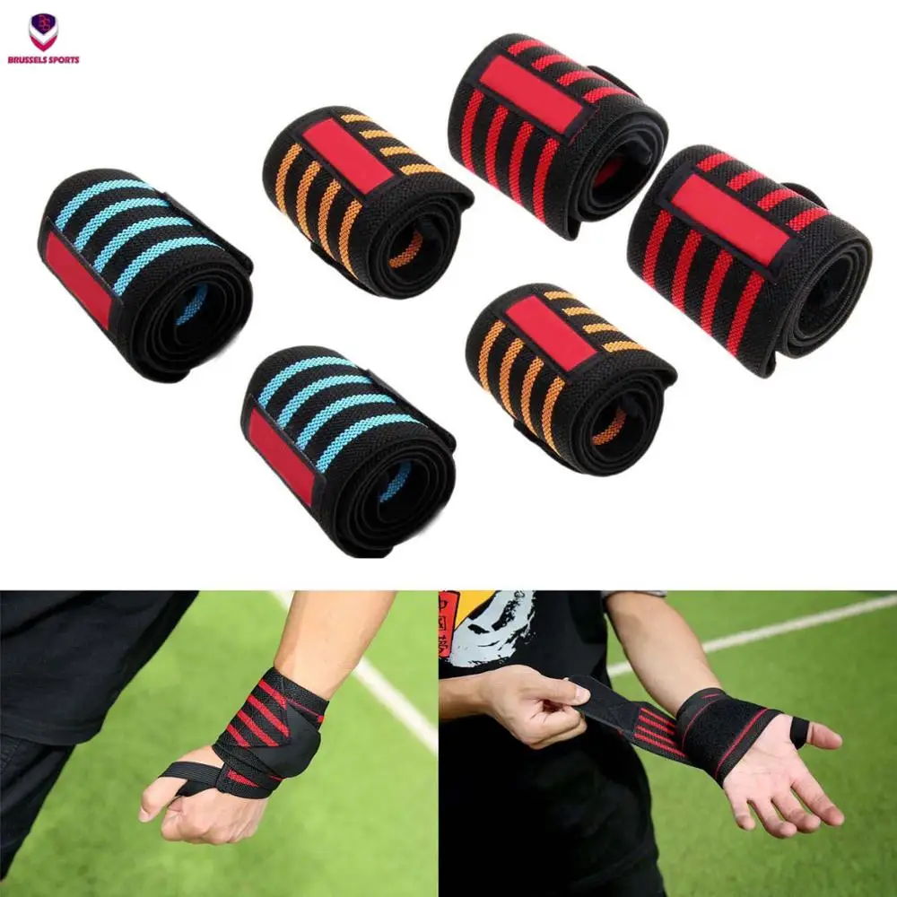 Wholesale Custom Weightlifting Fitness & Bodybuilding Wrist Wrap