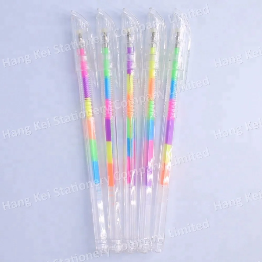 Китайский заводской дешевый набор гелевых ручек с пластиковым зажимом для