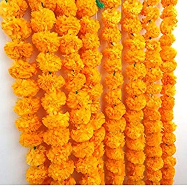Wholesale 200 pc Artificielle Rose Marigold Fleur Decor Guirlande Mariage Indien