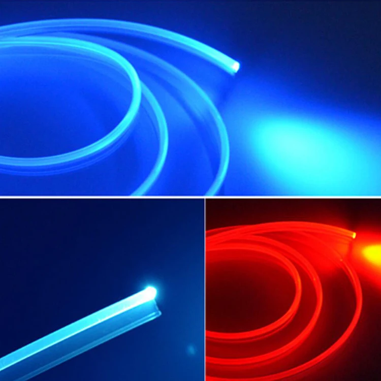 
 Телефонное приложение Bluetooth и пульт дистанционного управления, многоцветный светодиодный Встроенный боковой светящийся волоконно-оптический светильник с 4 осветителями  