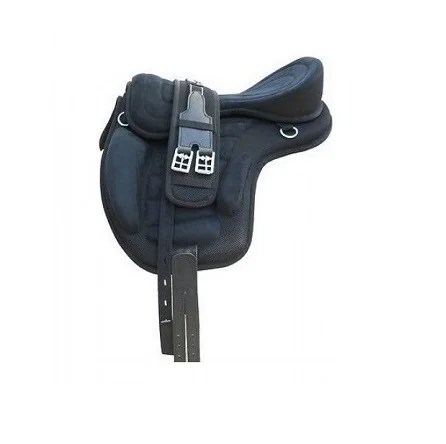 Brownish Treeless Synthetic Suede Freemax Horse English Saddle In 14 Size
