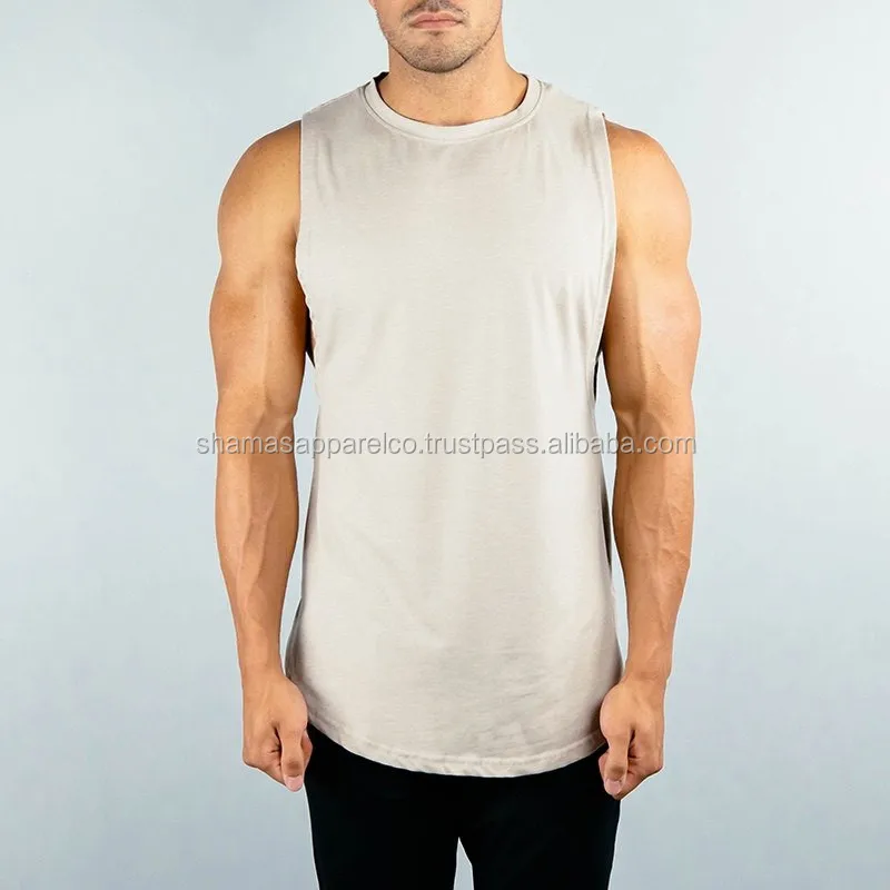 plain sleeveless t shirt