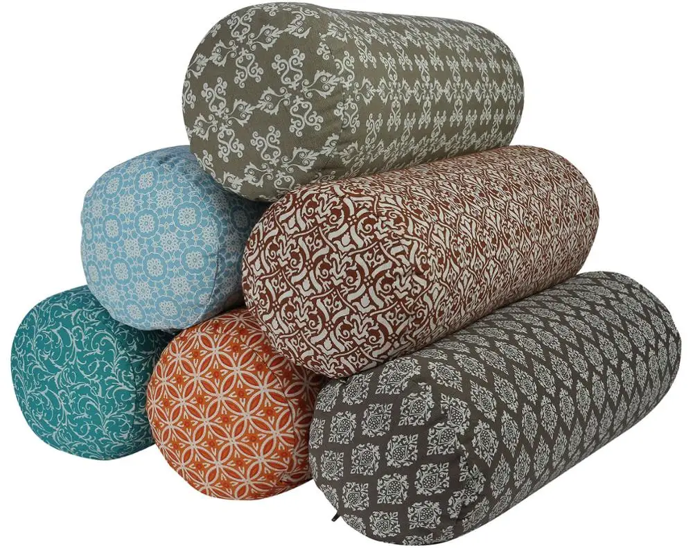 bolster pillow for yoga