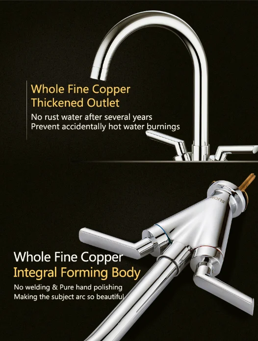 Modern Brass Kitchen Tap - Black factory
