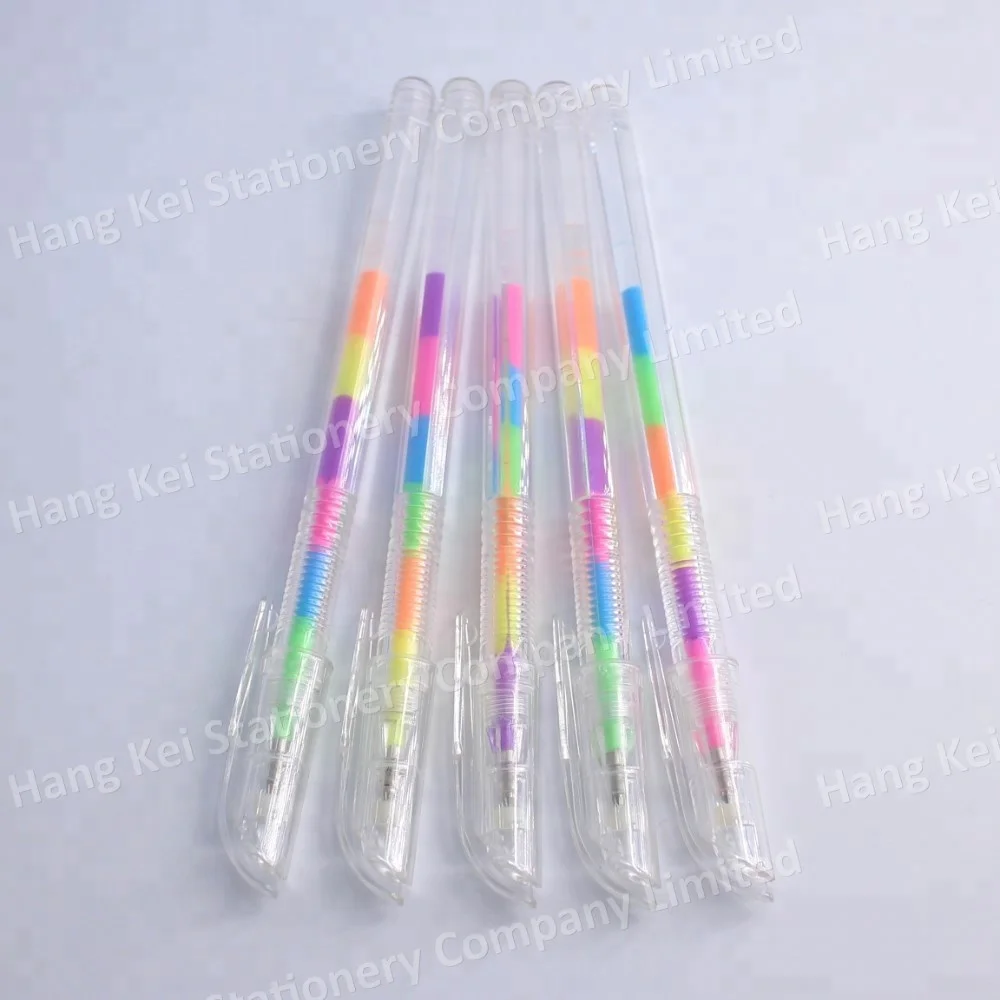 Китайский заводской дешевый набор гелевых ручек с пластиковым зажимом для