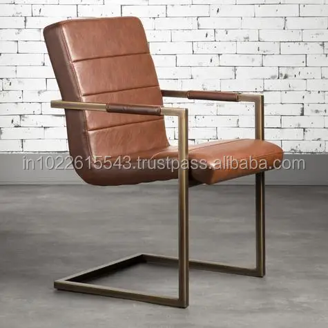 Giron Leather Dining Chair Buy Giron Leather Chair Real Leather Dining Chairs Industrial Furniture Product On Alibaba Com