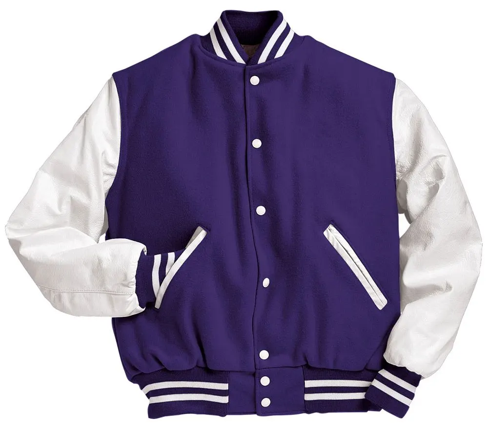 Jbeelate Mans Varsity Baseball Jacket Cotton Blend Letterman Jackets, Men's, Size: Medium, Blue