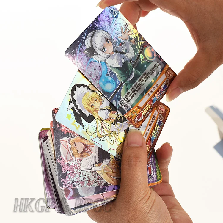 
Custom Holographic Foil Trading Game Card Packs Printing 