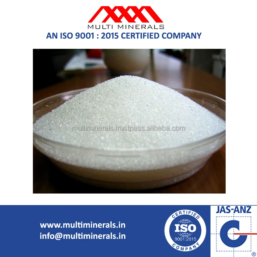GLASS GRADE (98.5% +) PURITY SUPER SEMI WHITE GRAIN