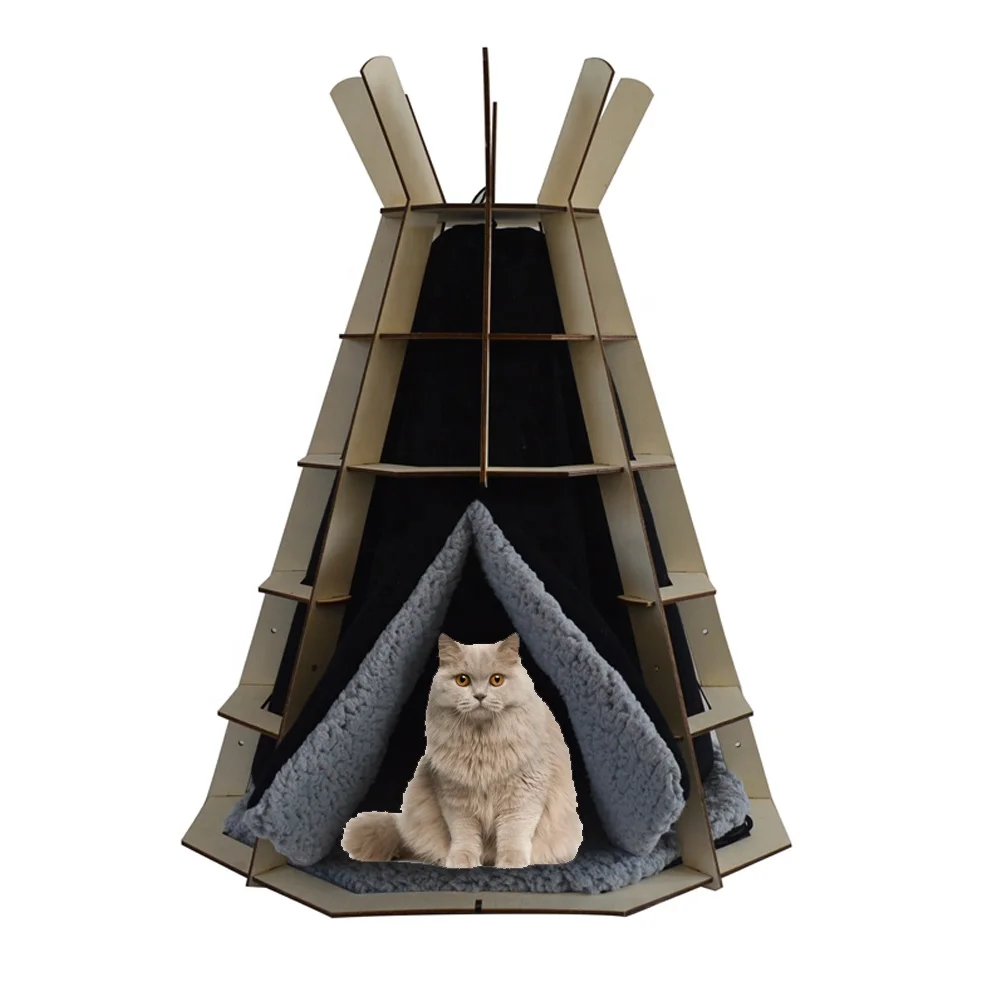 modern cat cave