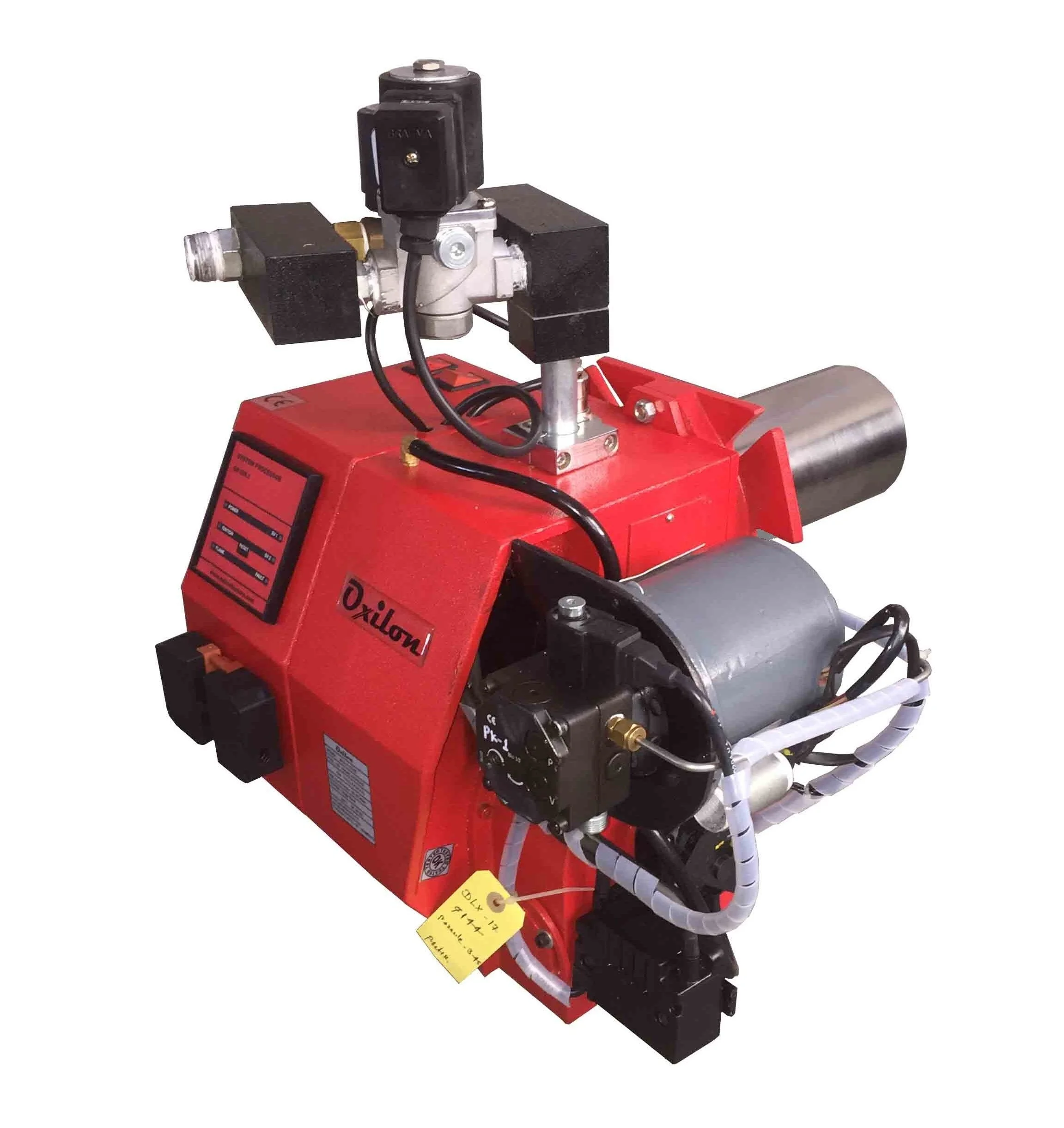 New Industrial Oil Gas Burner Two Stage Dual Fuel Burner For Steam