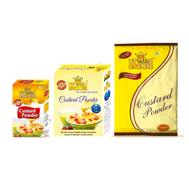 custard powder pack type pp bag 25 & 50kg from amrut