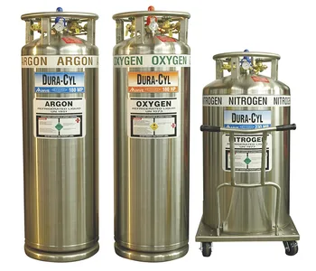 Cryogenic Dewar Pressure Vessel Tank for Nitrogen/Oxygen/CO2/Argon Storage