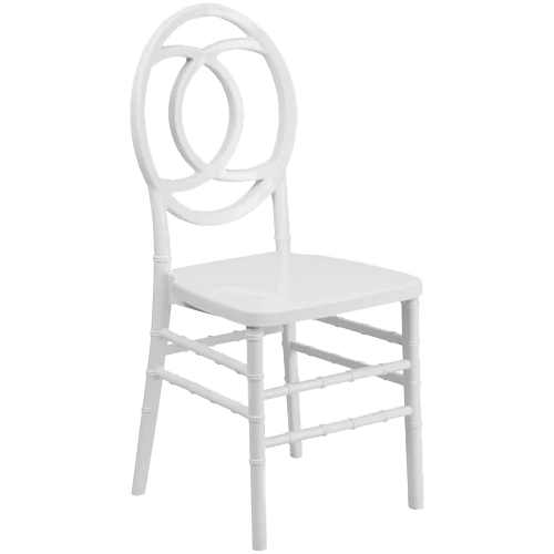 Деревянный cc замок Феникс Бесконечность массажный розовый свадебный золотой обеденный стул