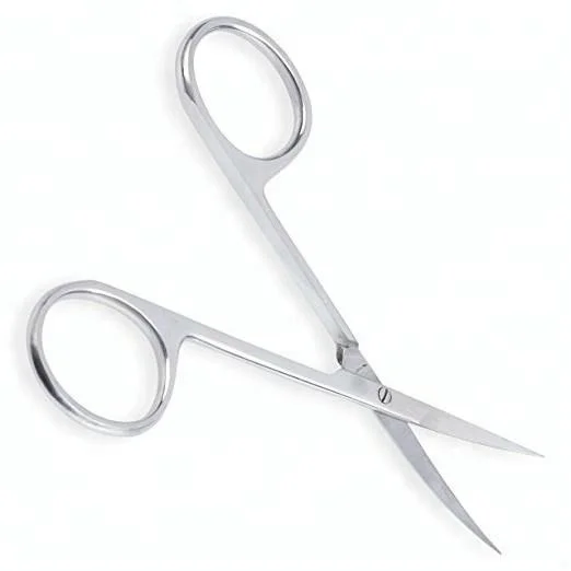 Оптовая продажа высококачественные ножницы для ногтей кутикулы изогнутые Острые Ножницы из нержавеющей