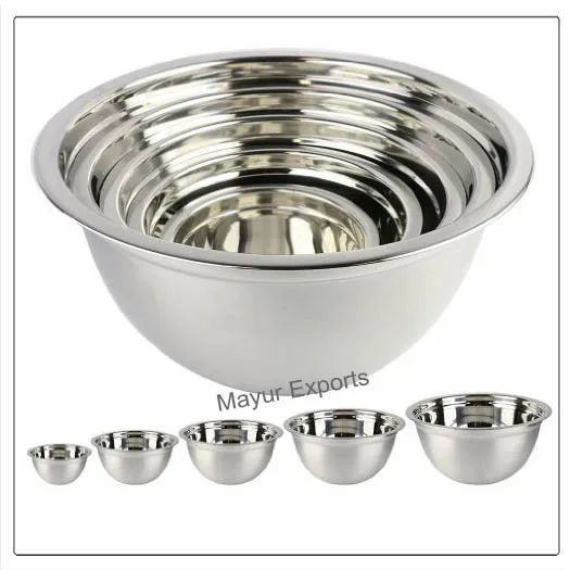 Stainless Steel Bowl Deep Mixing Bowl - Buy Stainless Steel Deep Mixing ...