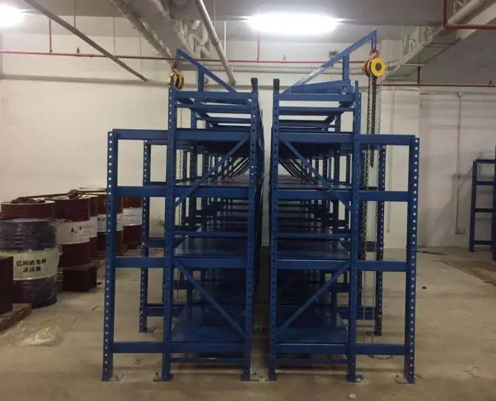Warehouse Storage Rack  Drawer Type Mould Rack Warehouse Equipment Angle Rack Heavy Duty Drawer